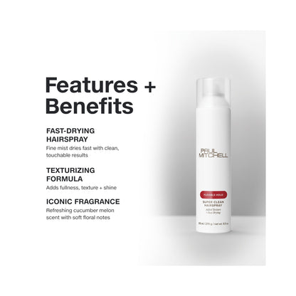 Super Clean Hairspray